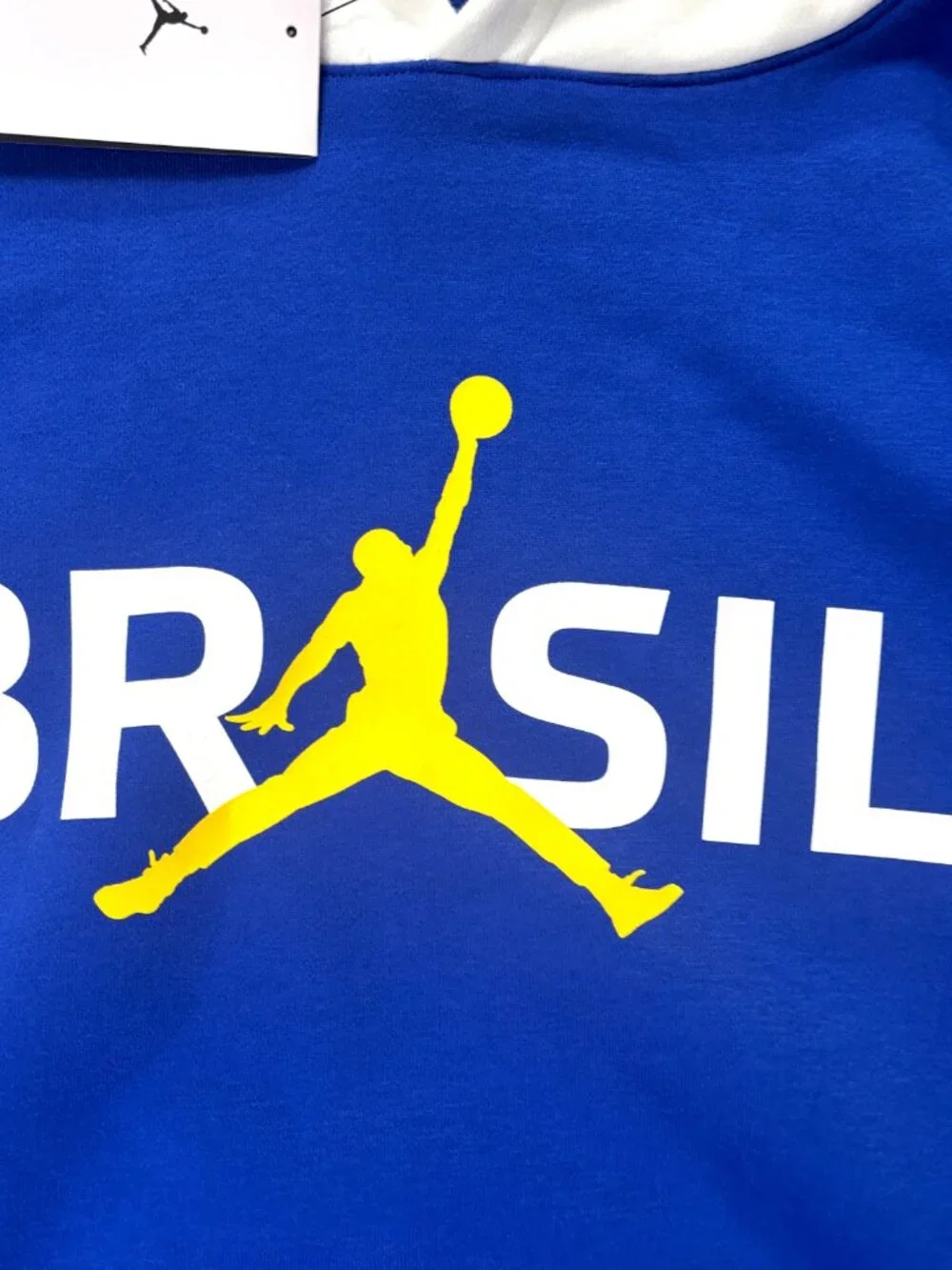 Jordan Mens Brasil World Cup Soccer Football Hoodie Sweatshirt Sz XXL NWT Nike
